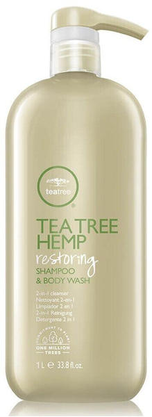 Paul Mitchell Tea Tree Hemp Restoring Shampoo & Body Wash (1000 ml)