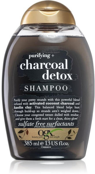 OGX Purifying Charoal Detox Shampoo (385ml)