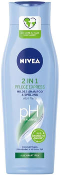 Nivea 2 in 1 Pflege Express Aloe Vera Shampoo + Spülung (250ml)