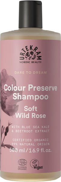 Urtekram Colour Preserve Shampoo Soft Wild Rose (500ml)