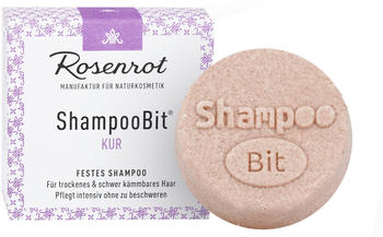 Rosenrot ShampooBit - festes Shampoo Kur (60