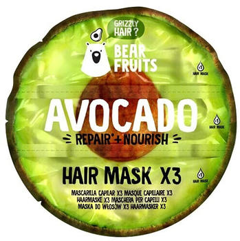 Bear Fruits Avocado Hair mask x3 Nachfüllpack