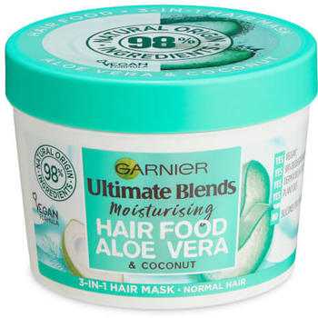 Garnier Ultimate Blends Hair Food Aloe Vera (3-in-1 Normal Hair Mask Treatment (390 ml)
