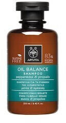 Apivita Oil Balance Shampoo Peppermint and Propolis (250ml)