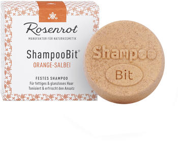 Rosenrot ShampooBit Orange-Salbei (60g)