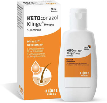 Klinge Pharma Ketoconazol 20mg/g Shampoo (60ml)