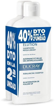 Ducray Elution Active Protection Shampoo (2 x 400 ml)