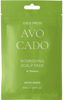 Rated Green Cold Press Avocado Nourishing Scalp Pack (50ml)