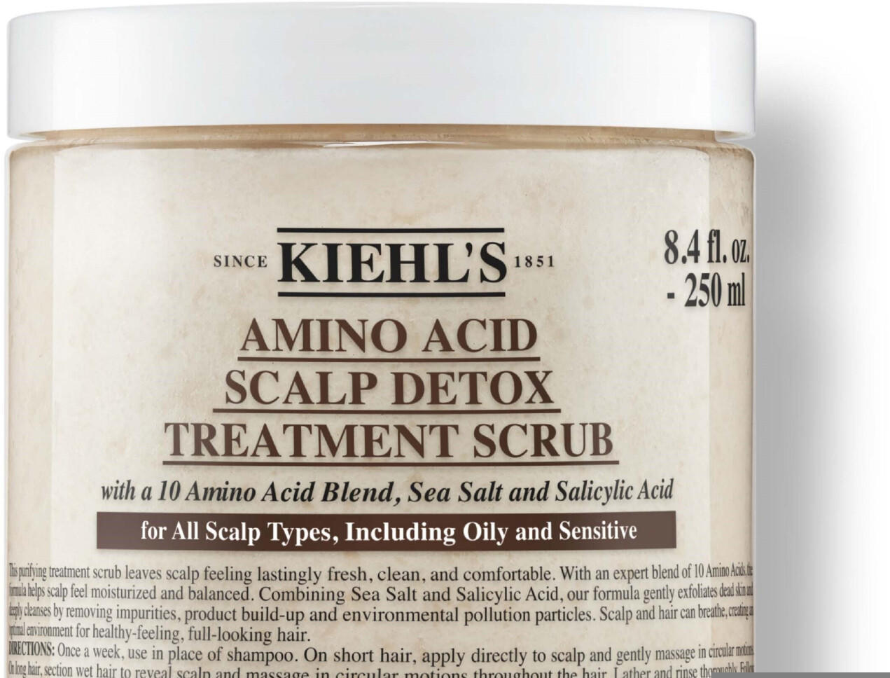 Kiehl's Amino Acid Scalp Detox Treatment Scrub (250ml) Test TOP Angebote ab  43,02 € (Juli 2023)
