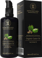 Satin Naturel Bio Rizinus&ouml;l kaltgepresst Haare 200 ml