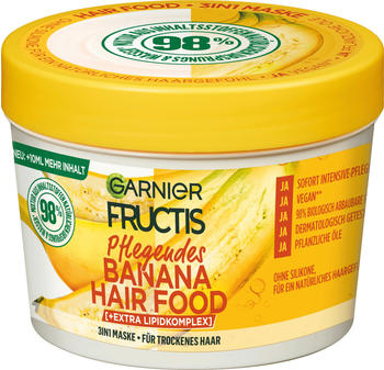 Fructis Haarkur Banana Hair Food 3in1 Maske (400 ml)
