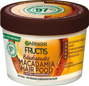 Fructis Haarkur Macadamia Hair Food 3in1 Maske (400 ml)