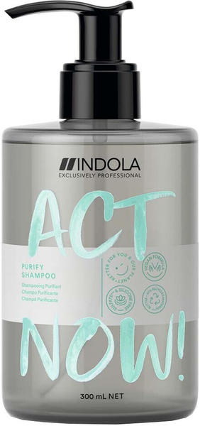Indola Act Now! Purify Shampoo (300 ml)