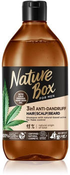 Nature Box Hemp Seed Shampoo gegen Schuppen 3in1 für Herren (385 ml)