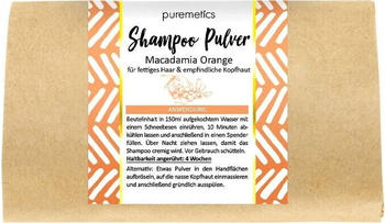 puremetics Shampoo Pulver Macadamia Orange (50 g)