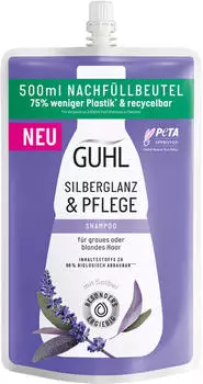 Guhl Silberglanz & Pflege Shampoo Nachf&uuml;llbeutel (500 ml)