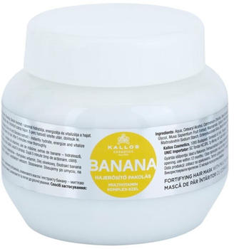 Kallos Banana stärkende Maske mit Multivitamin-Komplex (275 ml)
