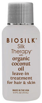 Biosilk Organic Coconut Oil Leave-In Treatment (15ml)