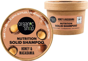 Organic Shop Nutrition Solid Shampoo (60 g)