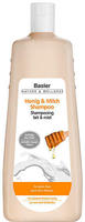 Basler Honig & Milch Shampoo Sparflasche 1 Liter - Ergiebige Gr&ouml;&szlig;e | Honig Shampoo