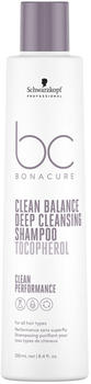 Schwarzkopf Bonacure Clean Balance Deep Cleansing Shampoo (250ml)