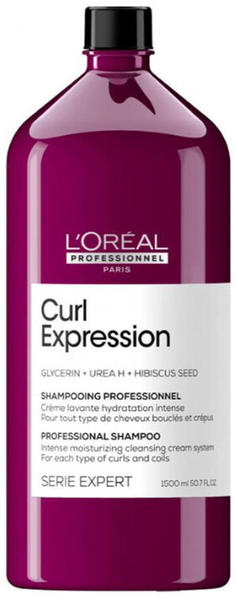 L'Oréal Serie Expert Curl Expression Intense Moisturizing Cleansing Cream Shampoo (1500 ml)