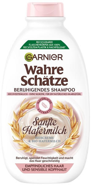 Garnier Wahre Schätze Beruhigendes Sanfte Hafermilch Shampoo (400ml)