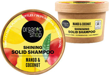 Organic Shop Shining Solid Shampoo (60 g)
