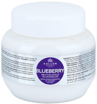 Kallos Blueberry Revitalisierende Maske für trockenes, beschädigtes und gefärbtes Haar (275ml)