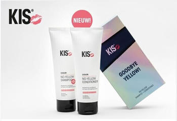 KIS Haircare Goodbye Yellow Set: No Yellow Shampoo (250ml) + No Yellow Conditioner (250ml)