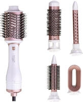 Adler AD 2027 Haarstyler 5 in 1 Wei&szlig; Champagne 1200 W mit Kaltlufttaste (AD 2027