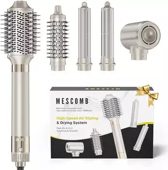 MESCOMB 5 in 1 Airstyler champagner gold