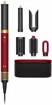 Dyson Airwrap Co-anda2x Straight + Wavy Hair Samtrot/Gold