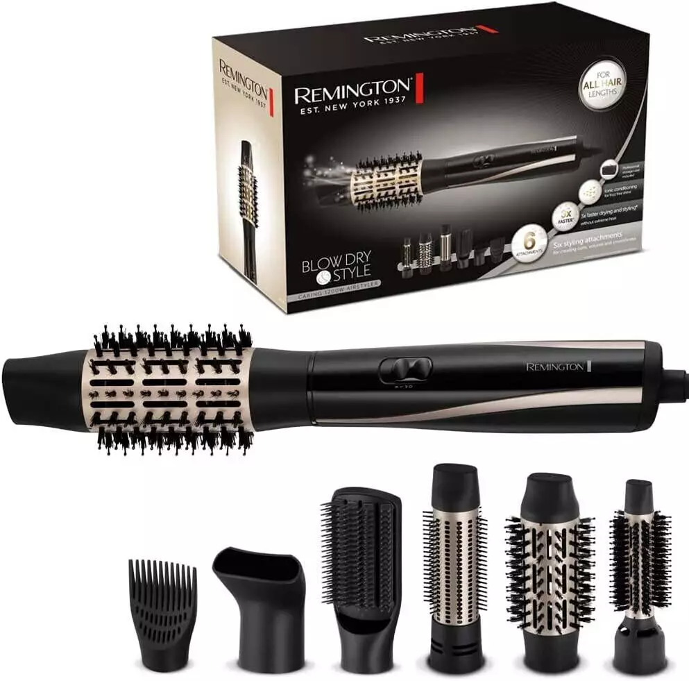 Runde Haarbürste Aus Holz – Quiff Roller Zum Föhnen, Für Volumen & Gegen Frizz (ca. 21 Cm)