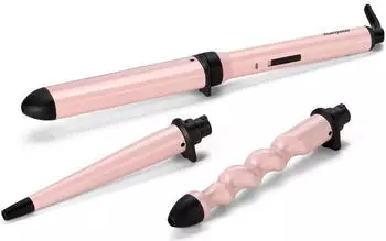 BaByliss Multi Styler Curl & Wave Trio Pink