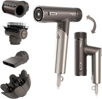 Shark HD542EU, Shark SpeedStyle Pro FLEX 4-in-1 (1700 W) (HD542EU) Silber/Grau