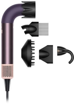 Dyson Supersonic R curly to coily hair Jasper Plum
