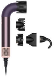Dyson Supersonic R straight to wavy hair Jasper Plum