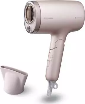 Panasonic EH-NA7M-P825 nanoe&trade; f&uuml;r gl&auml;nzendes Haar, faltbares Design, Schnelltrocknen, Stylingd&uuml;se, 1600 W, Pink