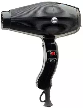 Gamma Più Aria Dual Iconic Hairdryer Black