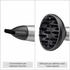 BaByliss Cosmos Leichter mit Diffusor 2025, 2100W Leistungsstarker, Eleganter Föhn, Ionen-Technologie gegen Frizz, 3 Heiz- & 2 Gebläsestufen, Silber, D580DE