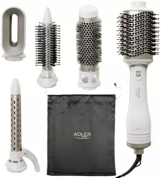 Adler Föhn, und Lockenstab AD 2027 weiss (1200 W)