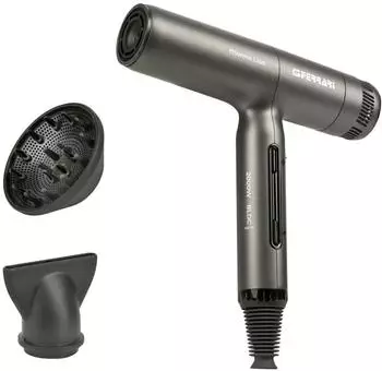 G3 Ferrari G30067 Monna Lisa Brushless- , 2000 W, 3 Geschwindigkeiten, 5 Temperaturstufen, Ionenfunktion, Diffusor, Grau