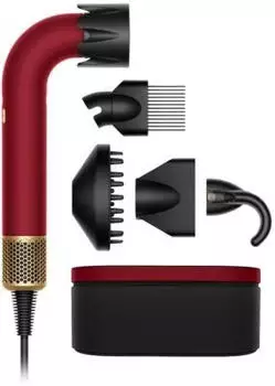 Dyson Supersonic R curly + coily hair Velvet Red/Gold