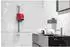 JVD Neptune Wandhaartrockner rot, automatische Abschaltung (8221407)