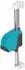 JVD Neptune Wandhaartrockner blau, automatische Abschaltung (8221406)