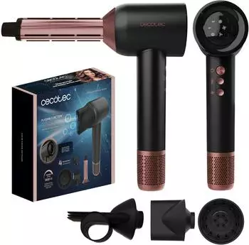 Cecotec DryGlam Waves Black Haartrockner 1600W Brushless-Motor (A90_EU01_119709)