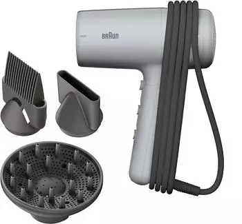 Braun HD2.35 Haartrockner mit Diffusor grau BRHD235E