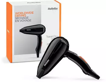 BaByliss 5344E Travel Dry 2000 schwarz