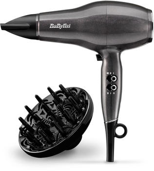 BaByliss 6490DU Platinum Diamond Hair Dryer with GB-Stecker